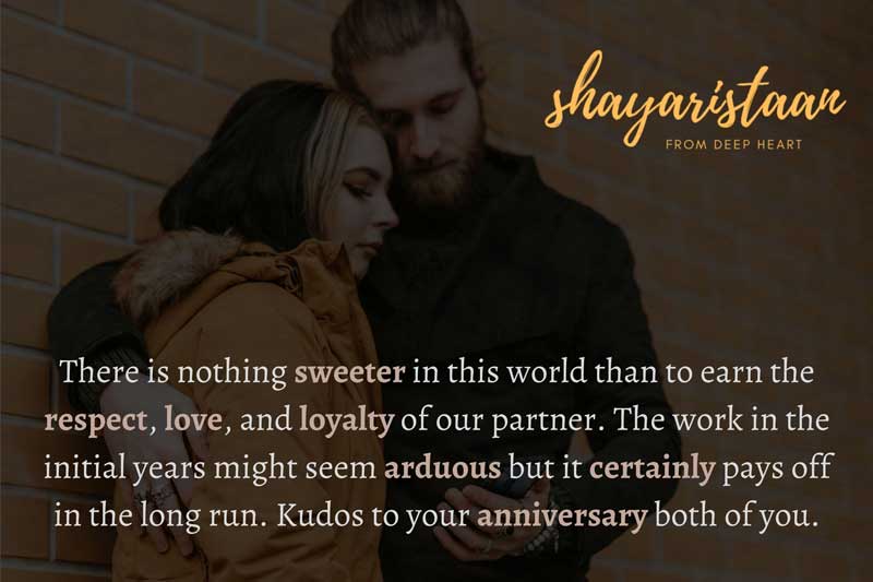 anniversary wishes to sister | There❤️ is nothing sweeter in this🌎 world than to earn the ❤️respect, love, and loyalty 😊of our partner. The work😇 in the initial years might seem 😇arduous but it certainly😊 pays off in the long run. Kudos to😊 your anniversary🥳 both of you.