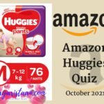Amazon Huggies Quiz Answers Win 10000 on This October 2021