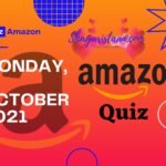 Amazon Quiz Answers 11th October 2021