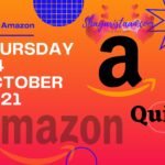Best Guide To Win Amazon Quiz Answers 14th October 2021