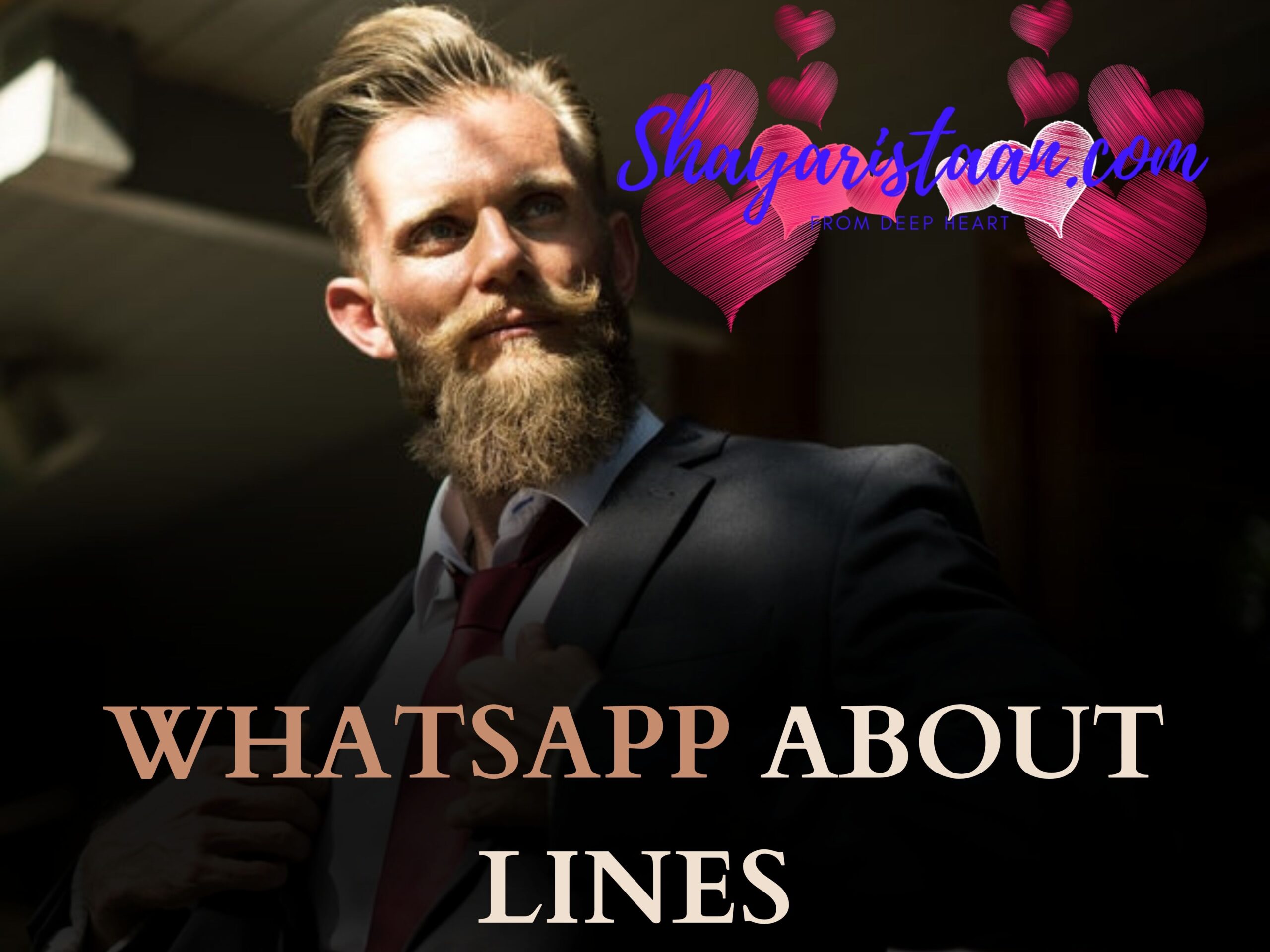 whatsapp about lines