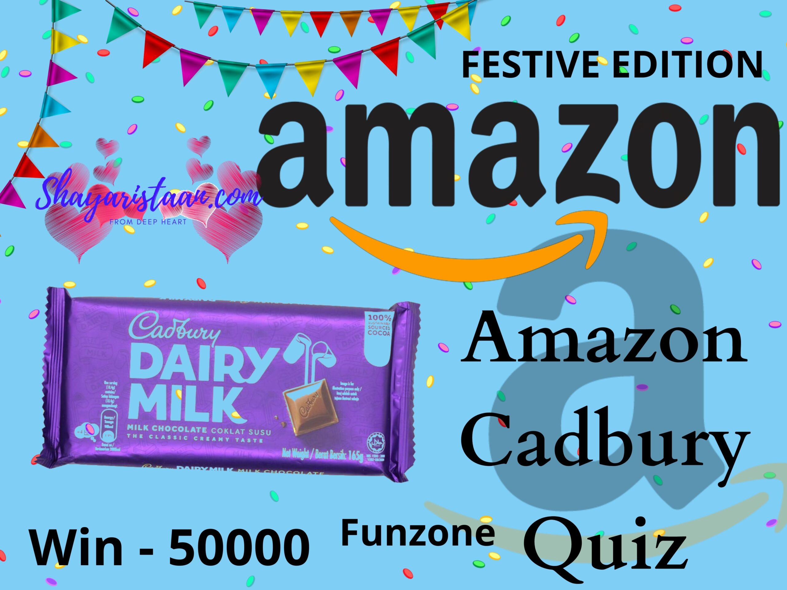 Amazon Cadbury Quiz