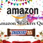 Amazon Snickers Quiz Answer