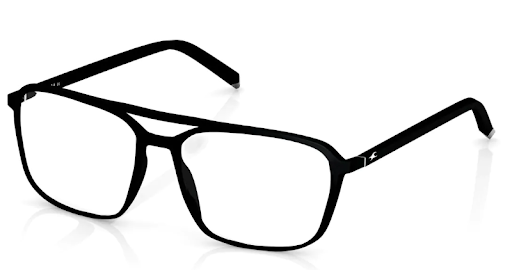 Black Wayfarer Rimmed Eyeglasses